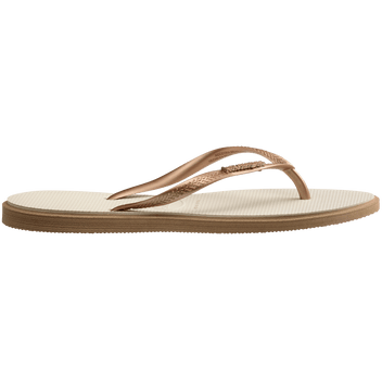 Chinelo de Dedo Slim Point Feminino Havaianas Amarelo/Amaranto