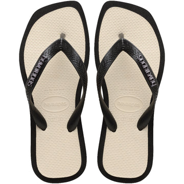 Women's Top Square Fusion Flip Flops