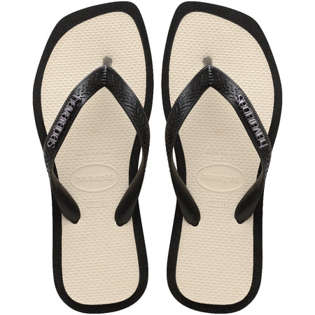 Women's Top Square Fusion Flip Flops