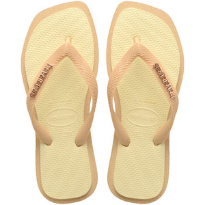 Women's Top Square Fusion Flip Flops