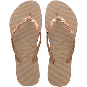 Women's Luxury Aqua Slim Flip Flops