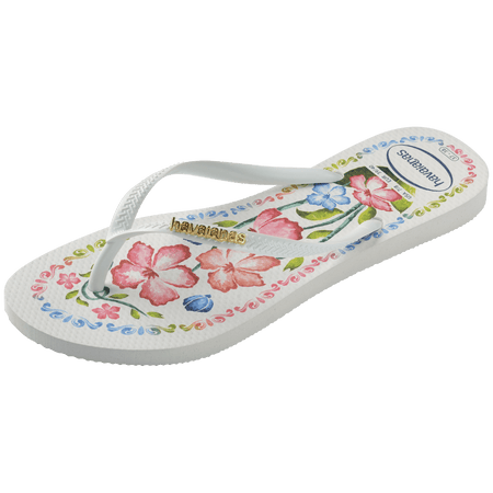 Women's Tropicalia Vibes Slim Flip Flops