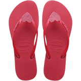Kids' Crystal Charm Slim Flip Flop