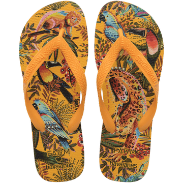 Women's FARM Rio Into the Jungle Top Flip Flops
