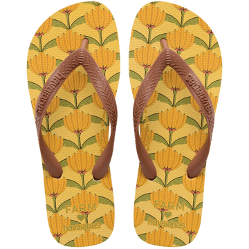 Women's FARM Rio Banana Deco Top Flip Flops