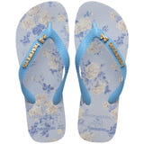 Kids' LoveShackFancy Everblooming Rosettes Top Flip Flops