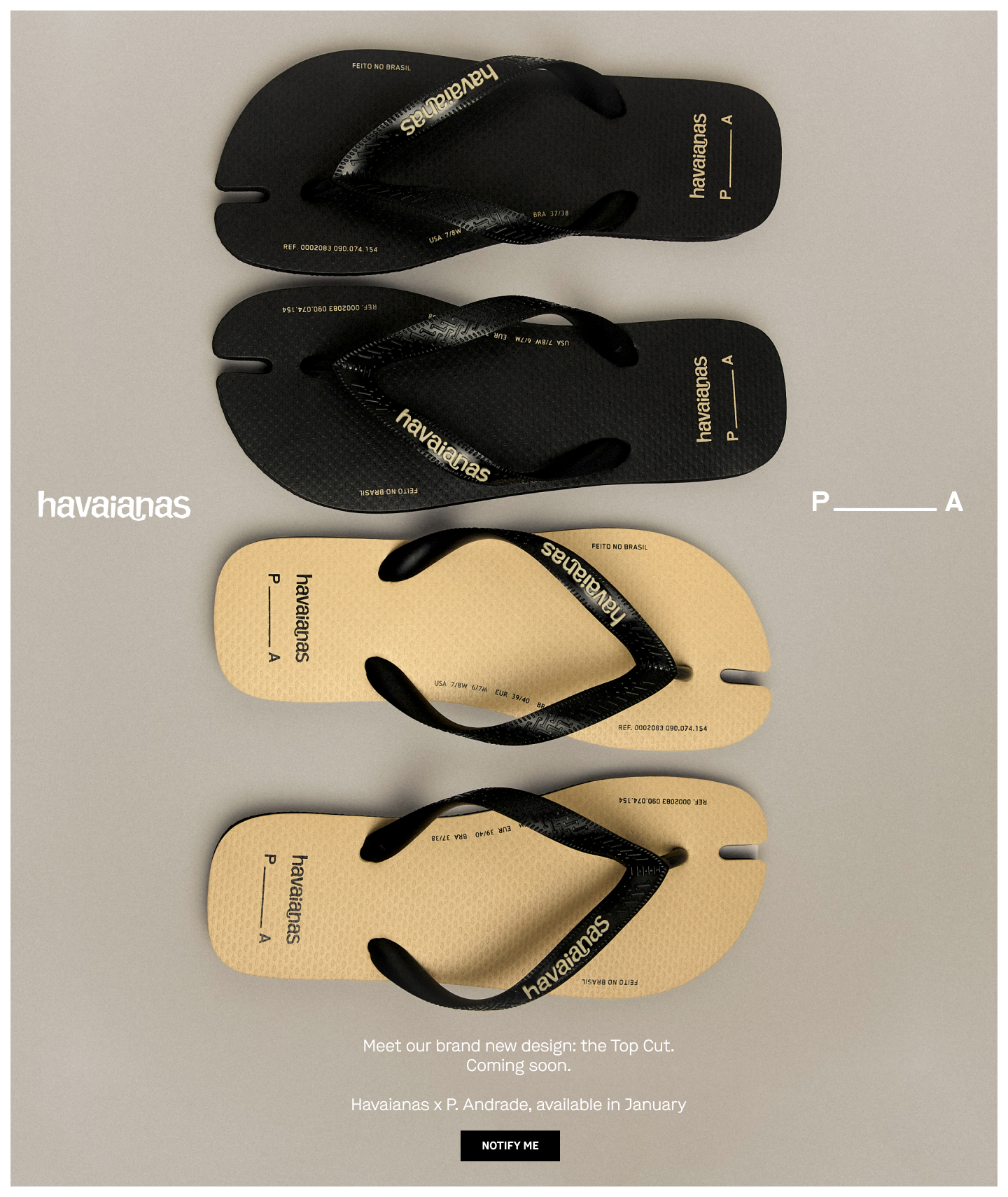 Havaianas x P. Andrade