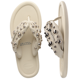 Women's Isabel Marant Maxi Puffed Studs Flip Flops